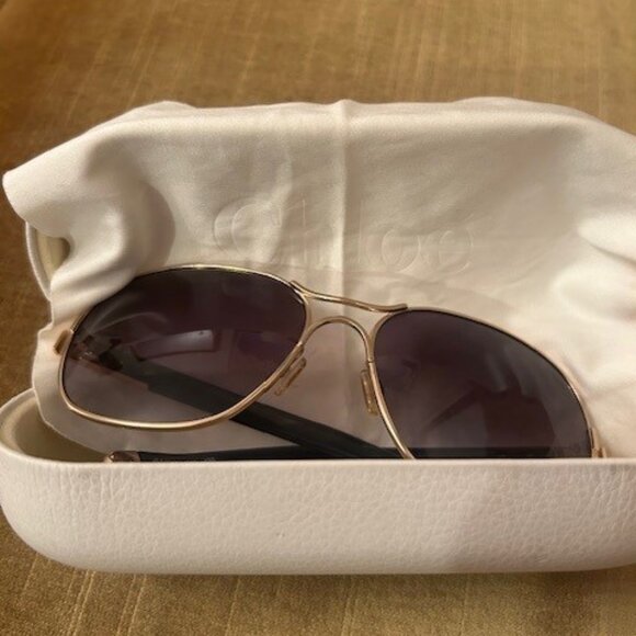 EUC - Chloe Aviator Sunglasses - Picture 5 of 5